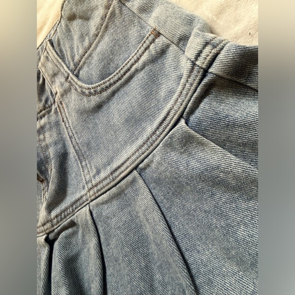 Pacsun pleaded jean mini skirt - Picture 3 of 4